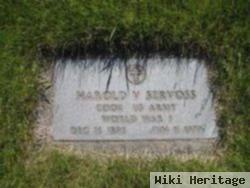 Harold Vincent "sonny" Servoss