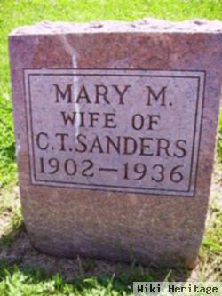 Mary M Sanders