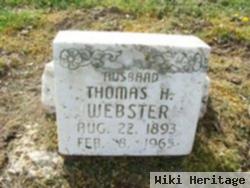 Thomas H Webster