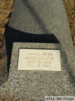 Marie Otto Letsch