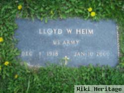 Lloyd W. Heim