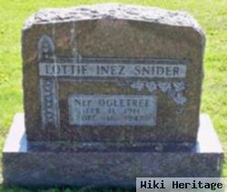 Lottie Inez Ogletree Snider