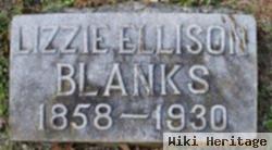 Lizzie Ellison Blanks