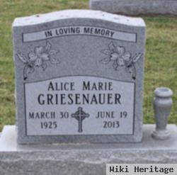 Alice Marie Griesenauer