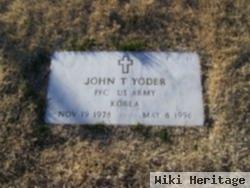 John T Yoder