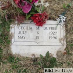 Cecilia M Dupree