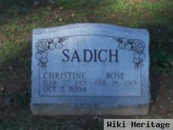 Christine Sadich