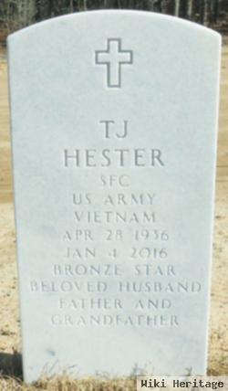 Sfc T. J. Hester