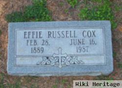 Effie Russell Cox