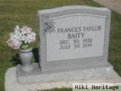 Frances Taylor Baity