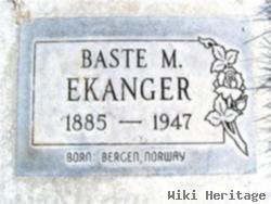 Baste M. Ekanger