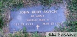 John Rudy Pavich