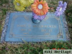 John D Mccracken