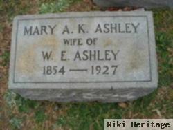 Mary Agnes Kingsley Ashley