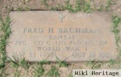 Fred H Bachman