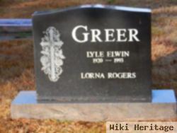 Lyle Elwin Greer