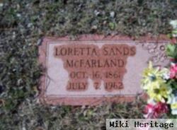 Loretta M. Sands Mcfarland