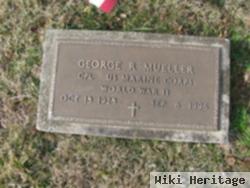 Cpl George R. Mueller