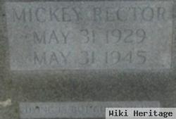 William Milton "mickey" Rector