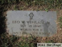 Leonard William "leo" Wingate, Jr