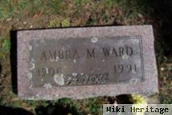 Ambra M. Ward