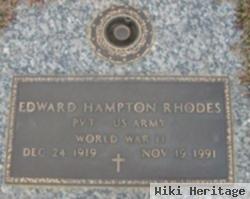 Edward Hampton Rhodes