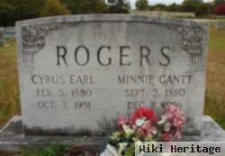 Minnie Gantt Rogers