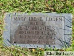 Mary Irene Loden Michiels