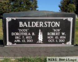 Dorothea B. "dode" Ellingson Balderston