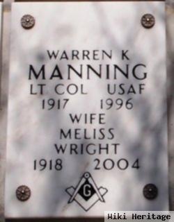 Warren K Manning