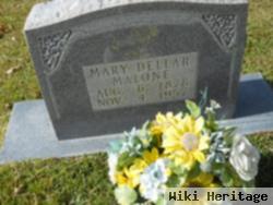 Mary Adella "dellar" Malone Malone