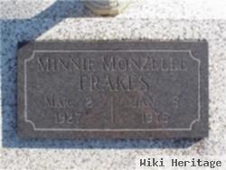 Minnie Monzelle Farr Frakes