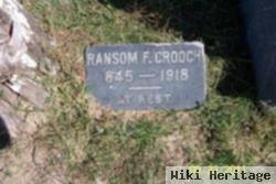 Ransom F. Crooch