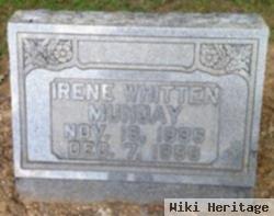 Irene Franklin Whitten Munday