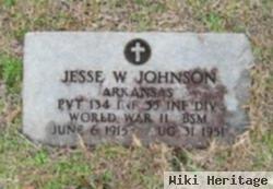 Jesse Willard "pete" Johnson