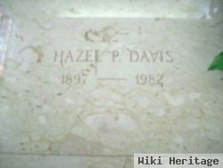 Hazel P Davis