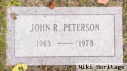 John R Peterson