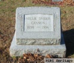 Nellie Snider Cannon