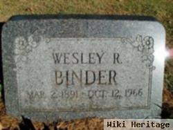 Wesley Rudolph Binder