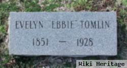 Mary Evelyn "ebbie" Hunt Tomlin