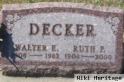 Walter E. Decker