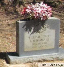 William Henry Kottcamp, Iii