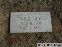 Fan D. Todd