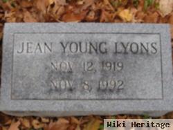 Jean Young Lyons