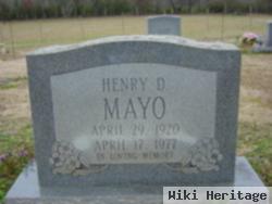 Henry D Mayo