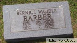 Bernice Waddle Barber