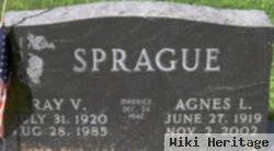 Agnes D Sprague