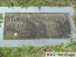 Willie Ada Lane Johnson