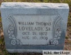 William Thomas Lovelady, Sr