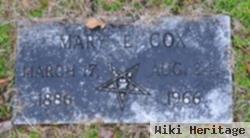 Mary L Hardwick Cox